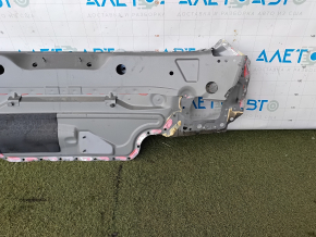 Rear panel Audi A4 B9 17-25 2 parts, drilled, graphite