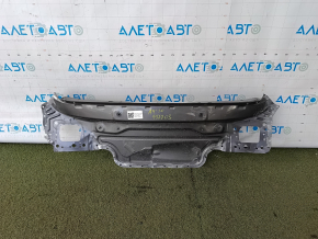 Rear panel Audi A4 B9 17-25 2 parts, drilled, graphite