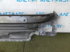 Rear panel Audi A4 B9 17-25 2 parts, drilled, graphite