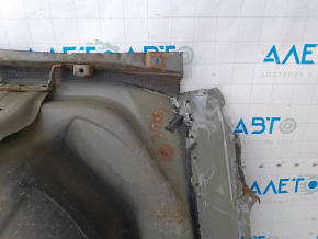 The trunk trough of Toyota Camry v40 07-11 is drilled out, corrosion