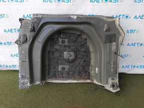The trunk trough of Toyota Camry v40 07-11 is drilled out, corrosion