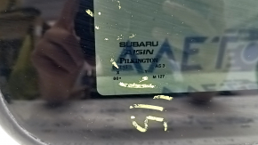 Subaru Legacy 15-19 sunroof glass scratches