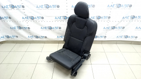 Rear row of seats left 3rd row Volvo XC90 16-25 black leather, dry cleanable