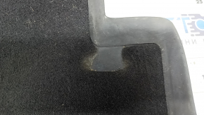 Interior mat rubber driver Volvo XC90 16-25 black, worn