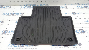 Interior mat rubber rear left Volvo XC90 16-25 black, 2nd row