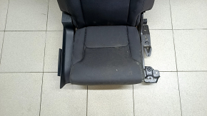 Rear row of seats, right, 3rd row, Volvo XC90 16-25, black leather, dry-cleanable, dented headrest