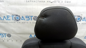 Rear row of seats, right, 3rd row, Volvo XC90 16-25, black leather, dry-cleanable, dented headrest