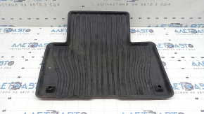 Interior mat rubber rear right Volvo XC90 16-25 black, 2nd row