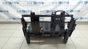 Backrest of the rear row of seats 2nd row left Audi Q5 80A 21-25 black leather, mechanical, with seat belt and armrest