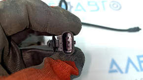 Left hood lock Volvo XC90 16-26 with thread, with cable, corrosion, broken cable mount
