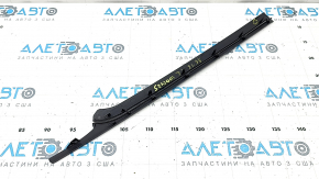 Left trunk curtain guide trim for Audi A6 C7 12-18, black, broken guide
