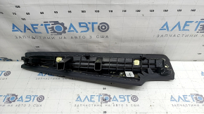 Side bolster of the 2nd row of seats, right, Audi Q5 80A 21-24, black leather, dent