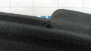 The hood insulation of the Audi A6 C7 12-18 is worn and dented
