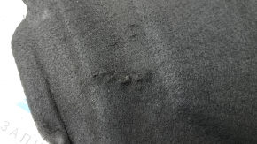 The hood insulation of the Audi A6 C7 12-18 is worn and dented