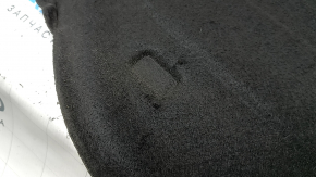 The hood insulation of the Audi A6 C7 12-18 is worn and dented