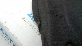 The hood insulation of the Audi A6 C7 12-18 is worn and dented