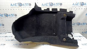 Front right floor covering Volvo XC90 16-22 black, for cleaning
