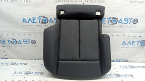 Rear seat cushion upholstery, 2nd row, right, Audi Q5 80A 21-24, black leather