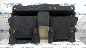 Floor covering for the 2nd row of seats for Volvo XC90 16-22 front, black, for cleaning