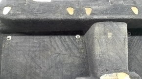 Floor covering for the 2nd row of seats for Volvo XC90 16-22 front, black, for cleaning