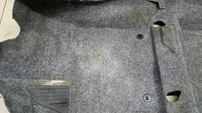 Floor covering for Toyota Prius 30 10-15 gray, dry cleanable