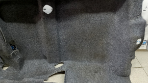Floor covering for Toyota Prius 30 10-15 gray, dry cleanable