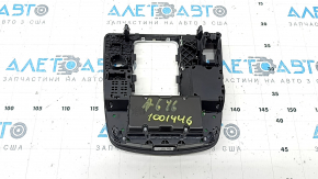 MMI control panel Audi A6 C7 16-18 rest, nicks on chrome, scratches