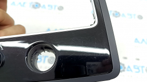 MMI control panel Audi A6 C7 16-18 rest, nicks on chrome, scratches