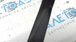 Driver's seat belt with squib for Audi A6 C7 12-18, black, broken, worn