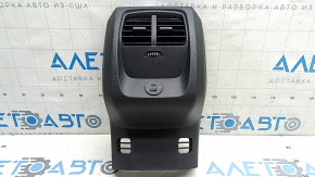 Rear center console trim with air duct deflector Ford Mustang Mach-E 21-25 with USB Hub, scratches