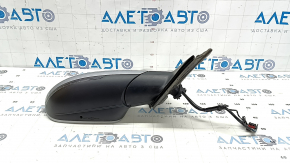Right side mirror assembly for Audi A6 C7 12-18 14+2 pins, heated, for auto storage, BSM, turn signal, auto-dimming, silver