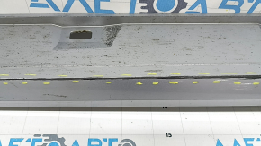 Right threshold Audi A6 C7 16-16 rest, silver, scratches, dents