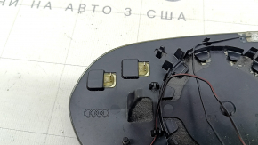 Left mirror element Audi A6 C7 12-18 auto-dimming, heated, broken connector, scratches