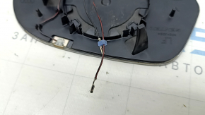 Left mirror element Audi A6 C7 12-18 auto-dimming, heated, broken connector, scratches