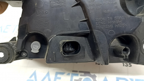 Left outer wing light for Audi A6 C7 16-18 restyling, broken glass, cracked housing