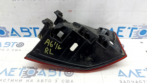 Left outer wing light for Audi A6 C7 16-18 restyling, broken glass, cracked housing