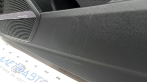 Door trim card front right Audi Q5 80A 21-25 black leather, black armrest, Bang & Olufsen, scratches