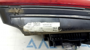 Inner taillight, left, Audi A6 C7 16-18 restyling, polished