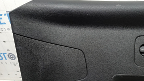 Lower tailgate trim for Audi Q5 80A 18-25, black, scratches