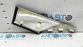 Left rear pillar trim for Audi A6 C7 12-18, black, under curtain, worn