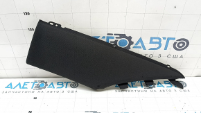Right rear pillar trim for Audi A6 C7 12-18, black, under curtain, worn
