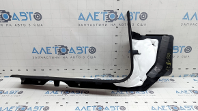 Inner door sill trim, front left, Audi Q5 80A 18-25, black, scratches