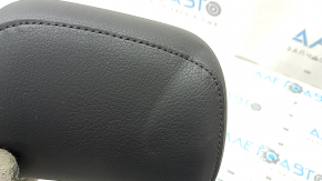 Headrest 2nd row left Audi A6 C7 12-18 black leather, dented