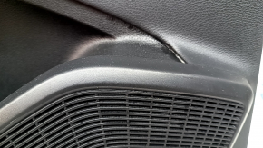 Door trim, rear left card, Audi Q5 80A 21-25, black leather, black armrest, under curtain, Bang & Olufsen, scratches