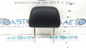 Headrest 2nd row right Audi A6 C7 12-18 black leather, dented