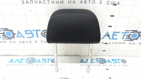Headrest 2nd row right Audi A6 C7 12-18 black leather, dented