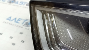 Front left headlight assembly Audi A6 C7 16-18 rest LED, sand, chip, yellowing LED