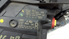 Front right headlight assembly Audi A6 C7 16-18 rest LED, sand, yellow LED