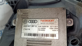 Front right headlight assembly Audi A6 C7 16-18 rest LED, sand, yellow LED