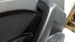 Door trim card front left Audi Q5 80A 21-25 black leather, black armrest, Bang & Olufsen, worn